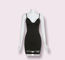 Load image into Gallery viewer, Azure Mini Dress Black
